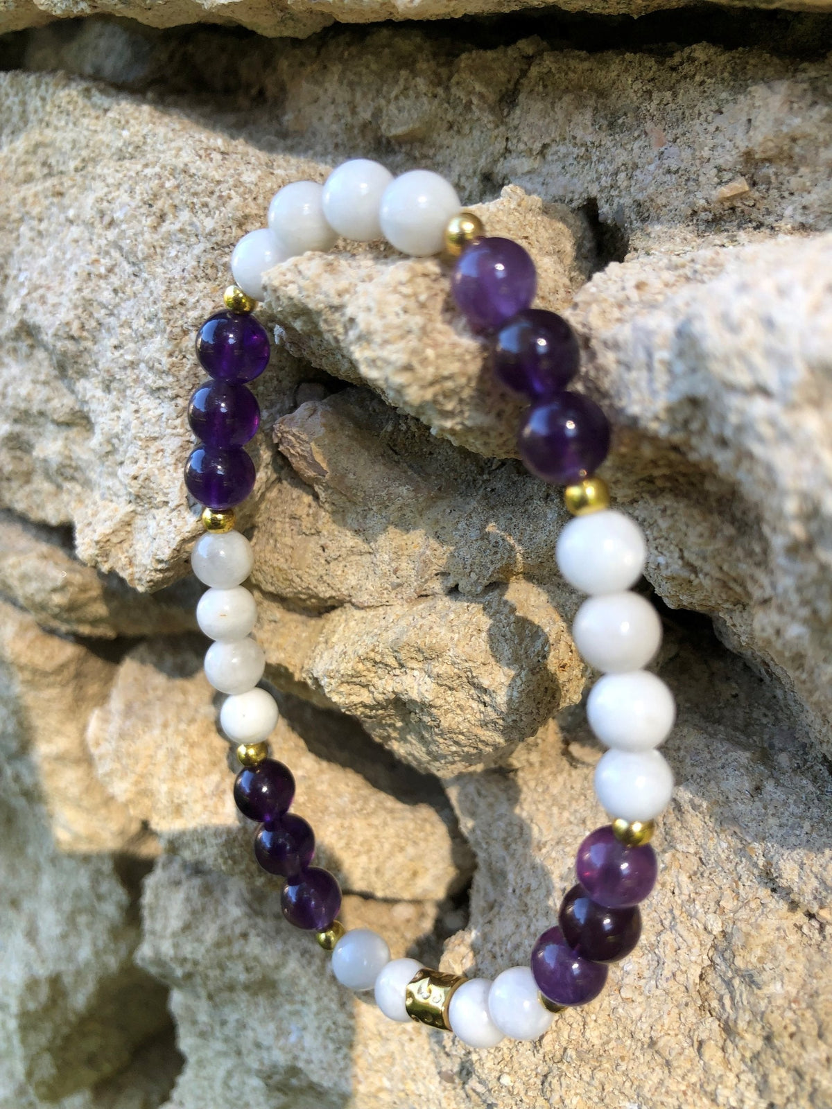 Bracelet Lavandine — L.I.H.F. by Marinélie
