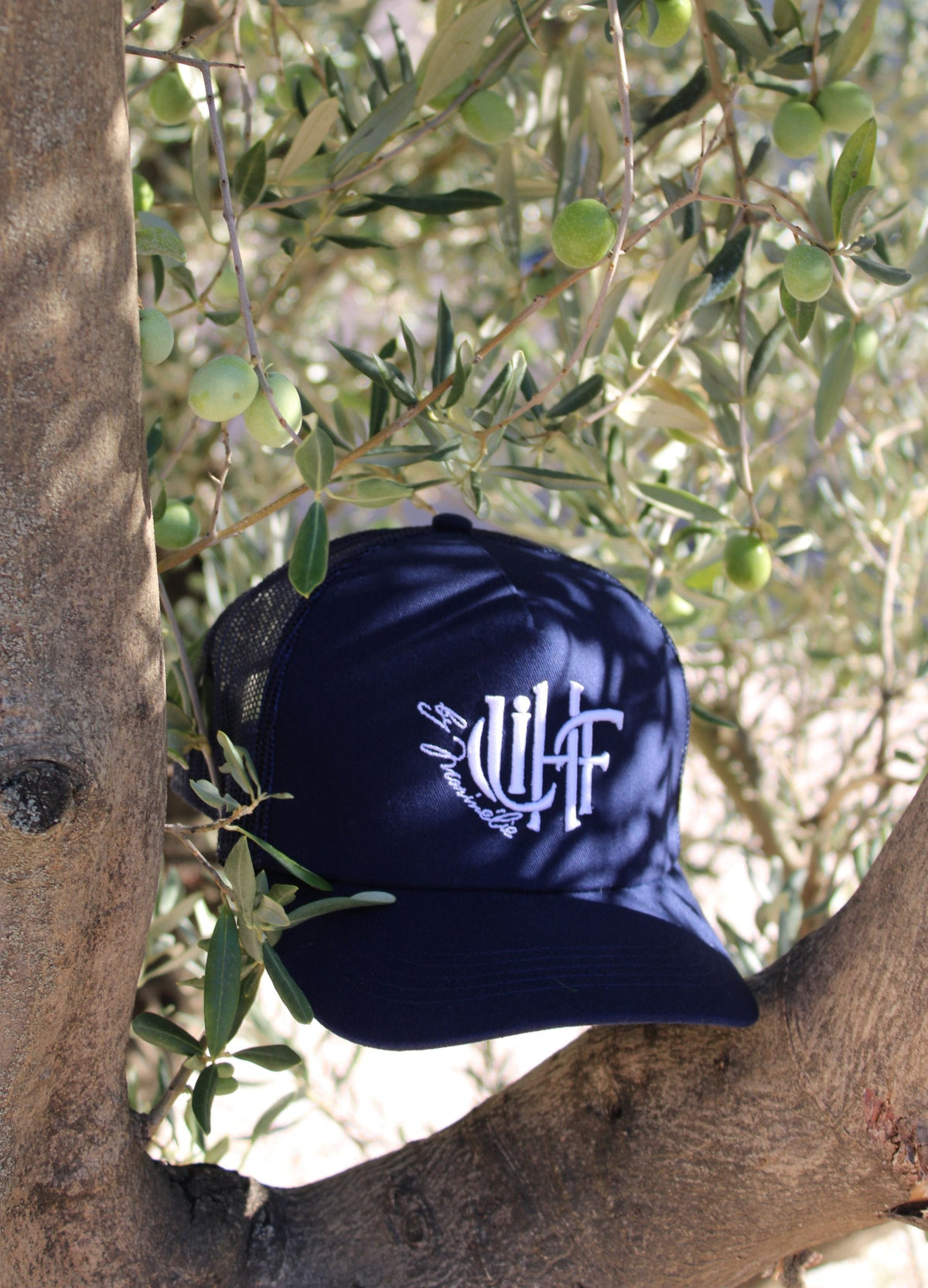 Casquette L'Authentique — L.I.H.F. by Marinélie — Bleu Marine